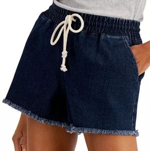 Tinsel town pull on stretch shorts S
